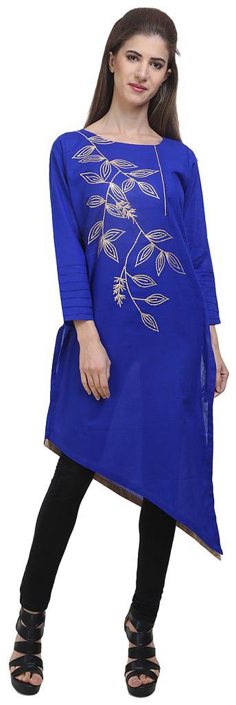 

Tamannah Cotton Gota Straight Kurti