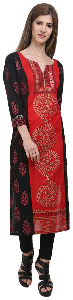 

Tamanna Women Multi Printed Straight Kurta