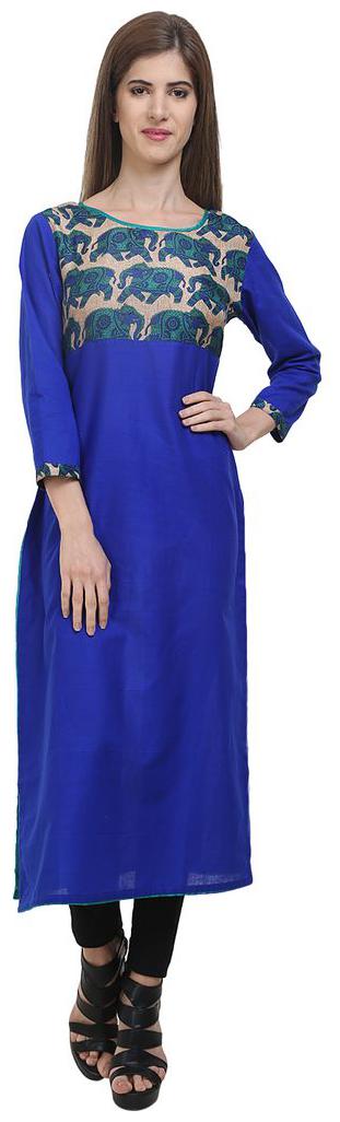 

Tamannah Cotton Straight Kurti