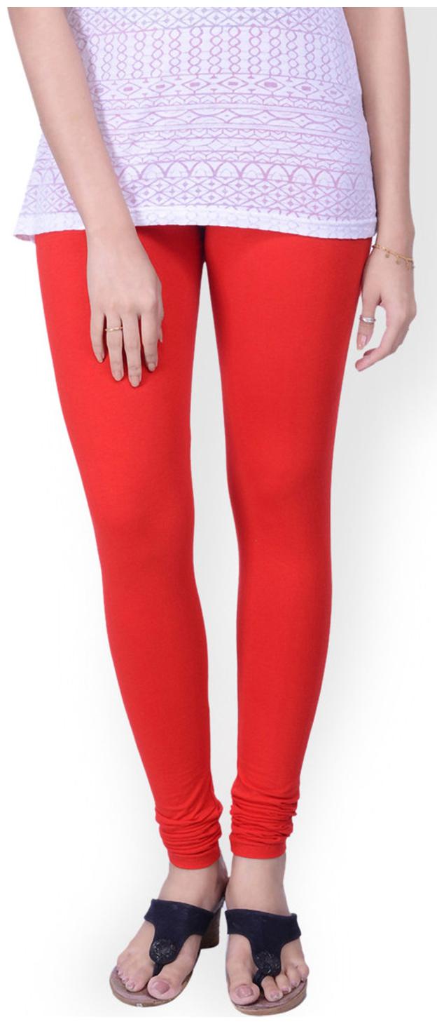 

TCG Light weight Comfortable Cotton Lycra Red Color Leggings GL001RD