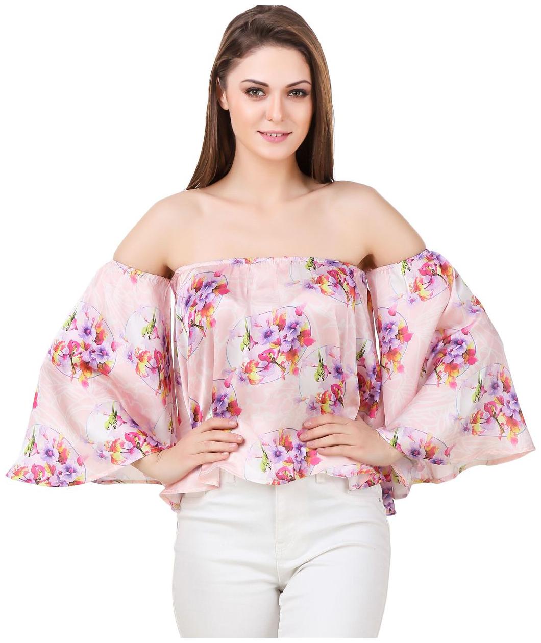 

Texco Women Floral Regular top - Pink