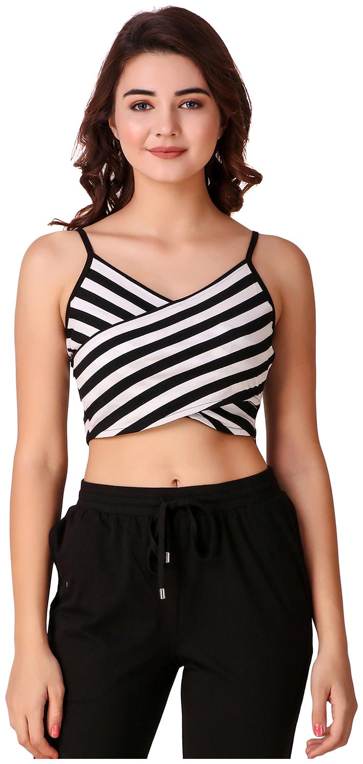 

Texco Women Striped Regular top - Multi