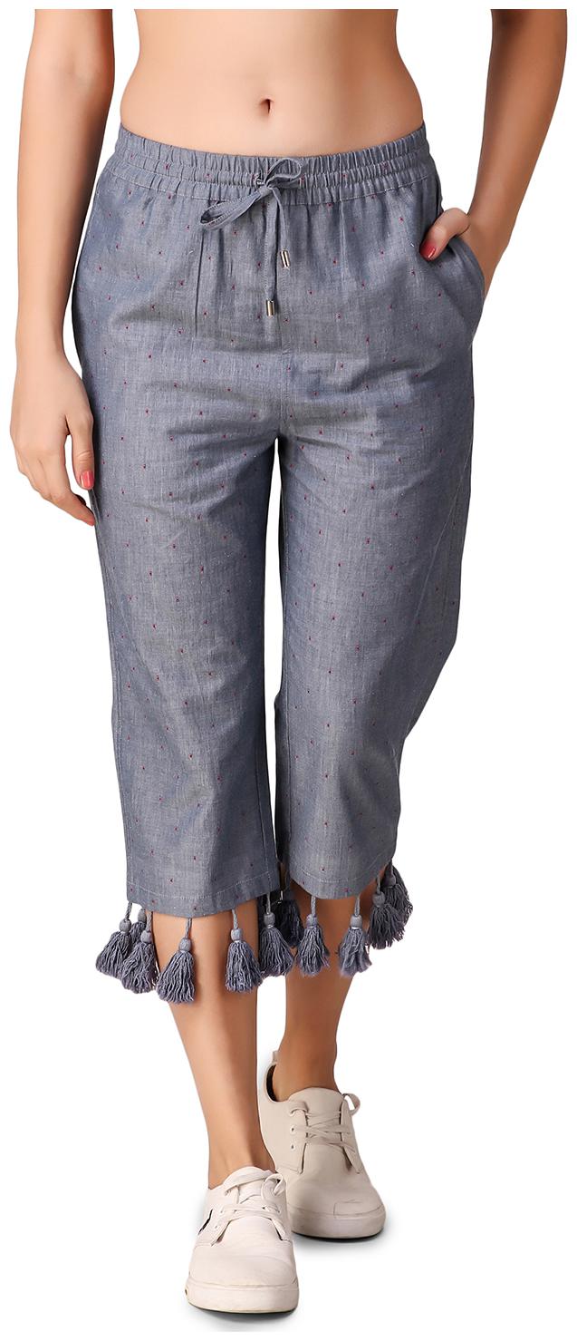 

Texco Women Blue Regular fit Cullotes