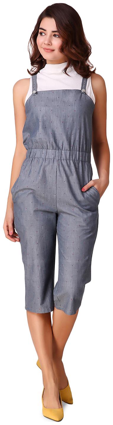 

Texco Solid Jumpsuit - Blue