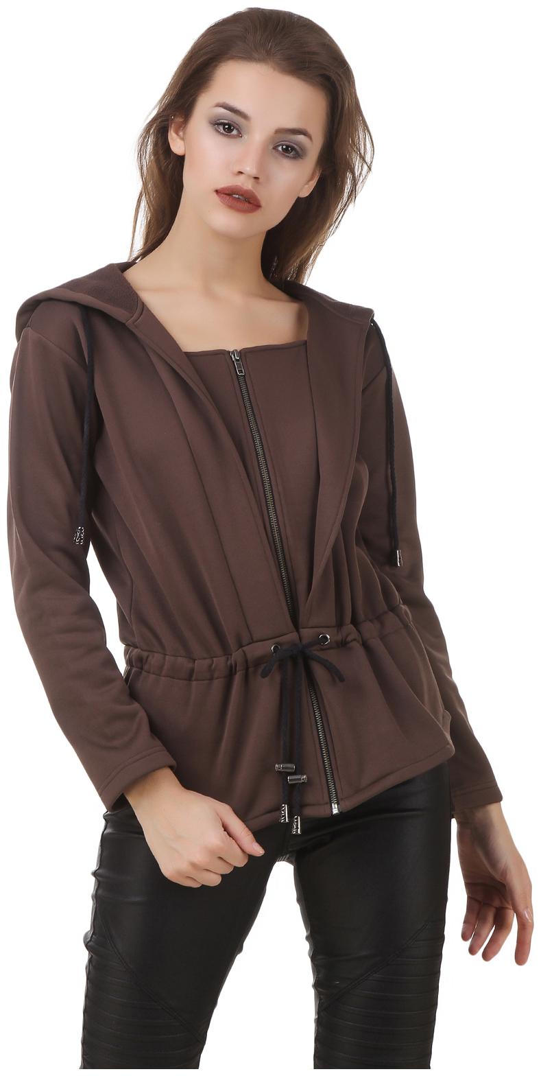 

Texco Women Solid Regular Jacket - Brown