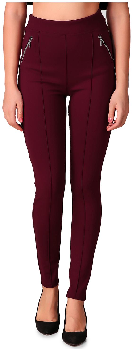 

Texco Women Maroon Slim fit Jegging