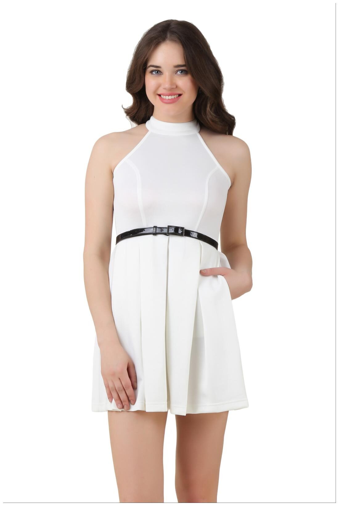 

Texco White Dress For Women