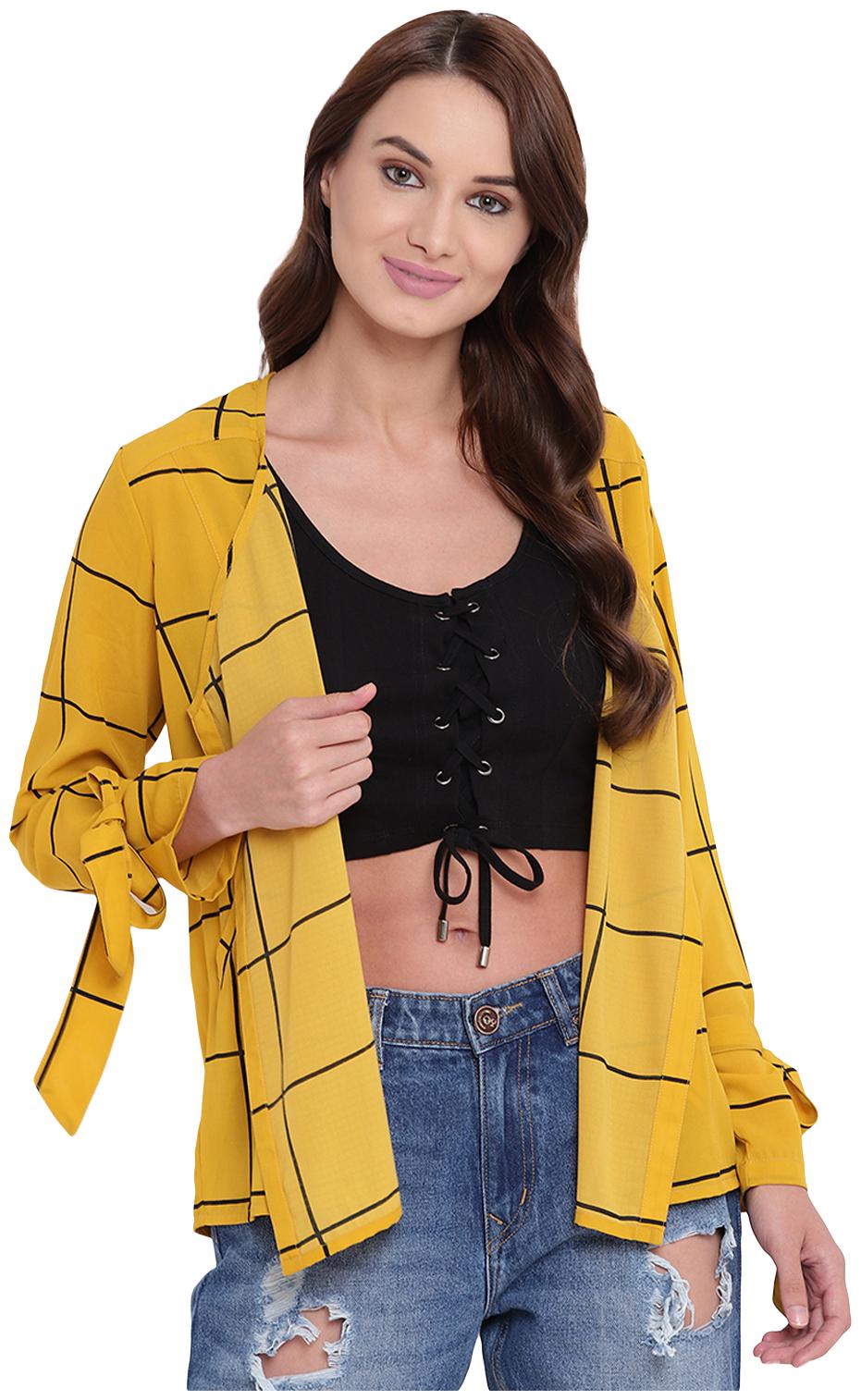 

Texco Women Shrug - Yellow