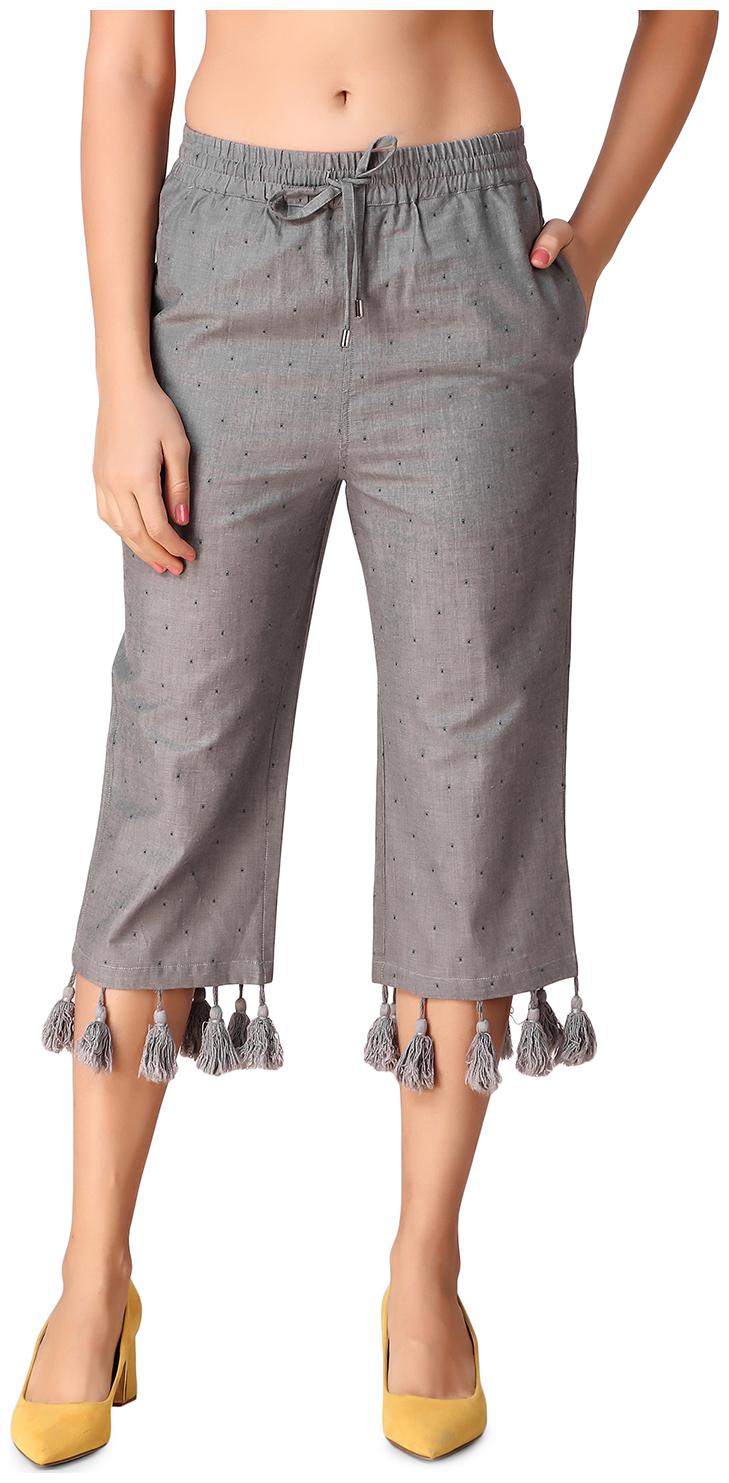 

Texco Women Grey Regular fit Cullotes