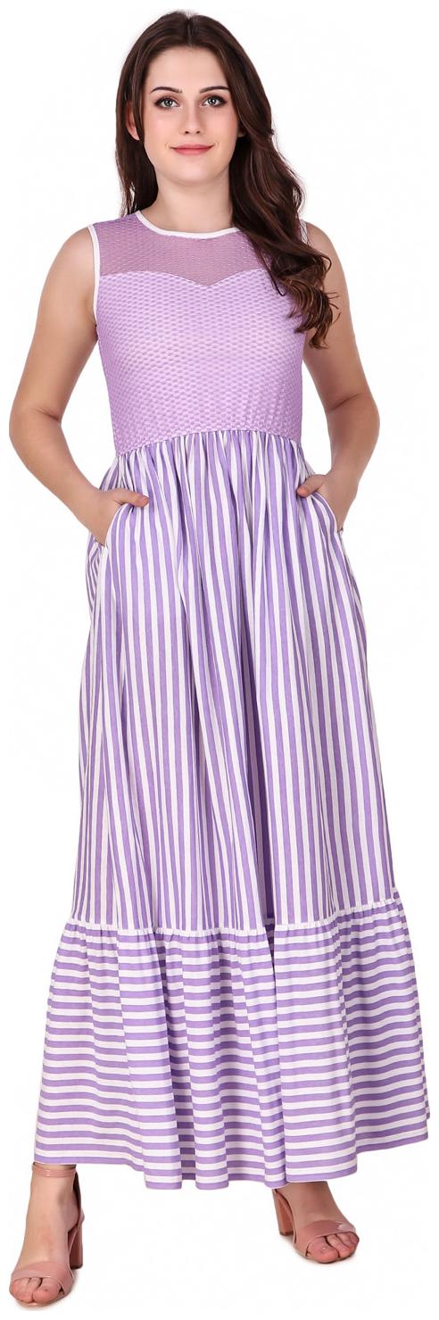 

Texco Multi Striped Maxi dress