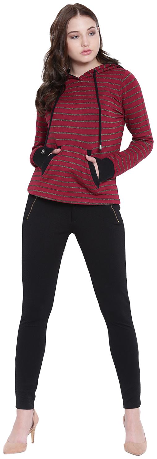 

Texco Women Striped Sweatshirt - Multi