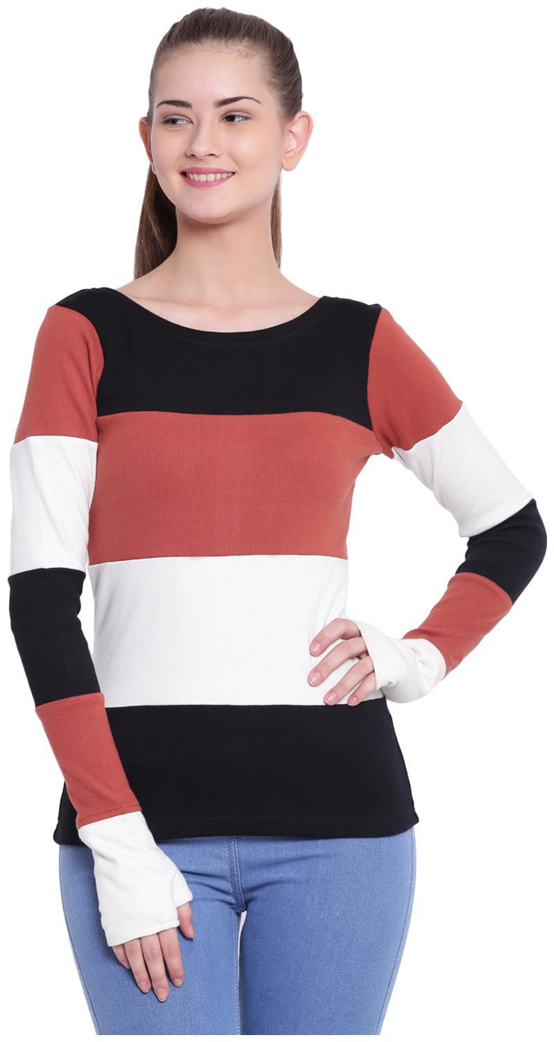 

Texco Women Solid Sweatshirt - Multi