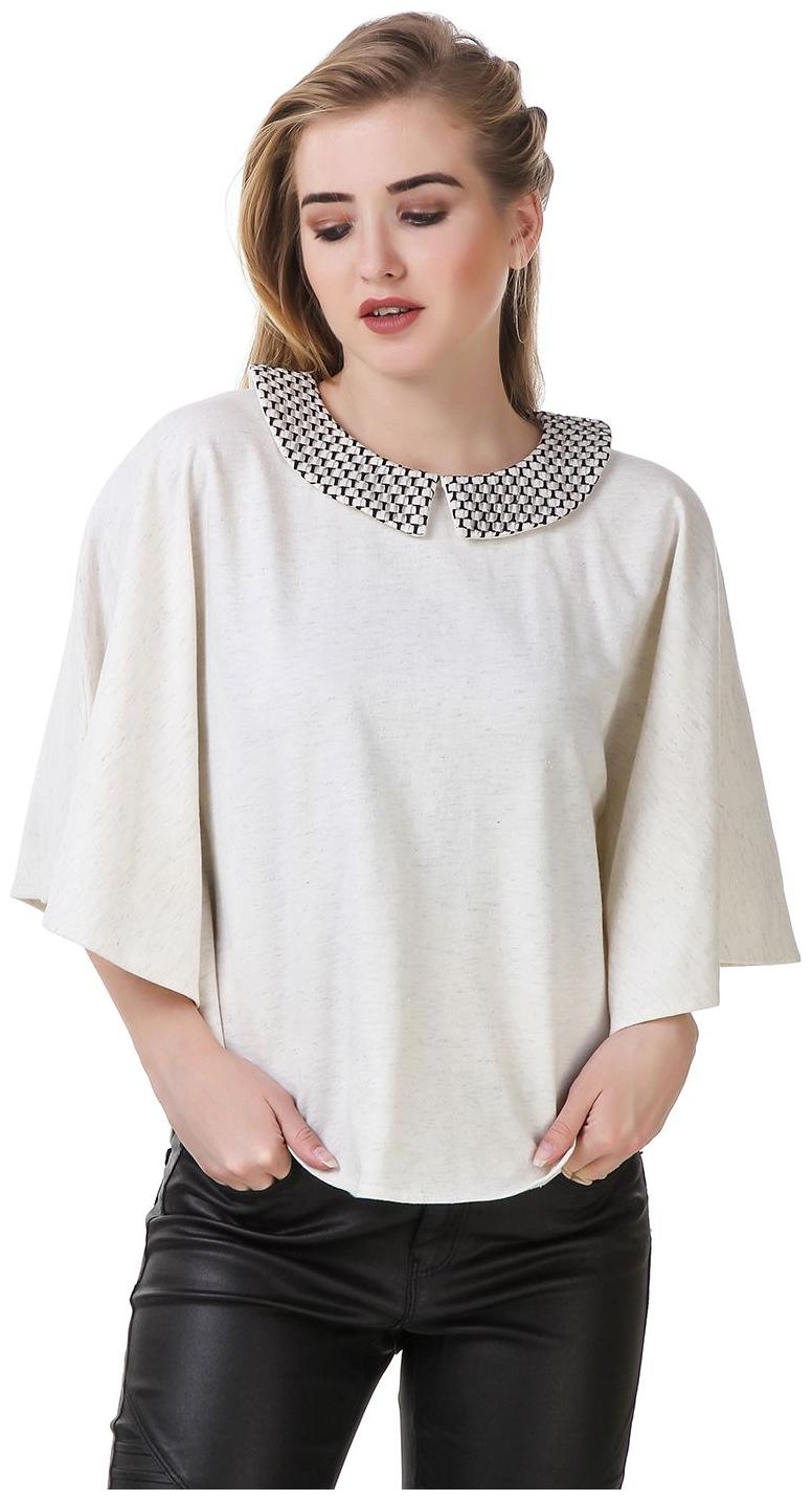 

Texco Women Solid Regular top - White