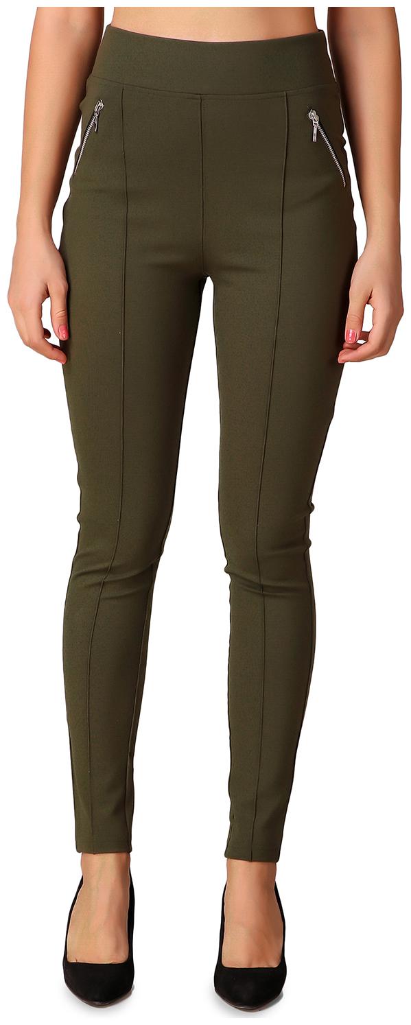 

Texco Women Green Slim fit Jegging