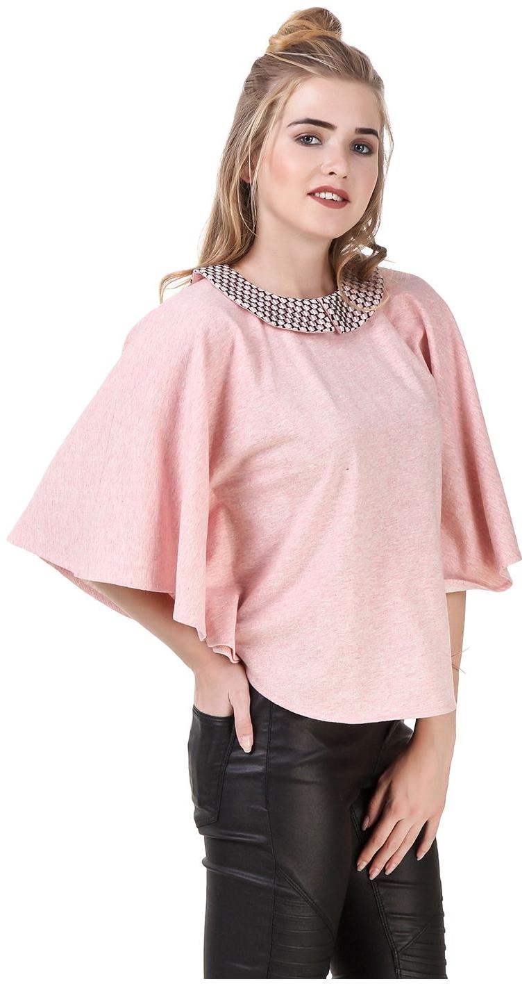 

Texco Women Solid Regular top - Pink