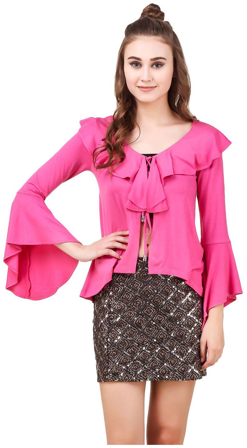 

Texco Women Shrug - Pink