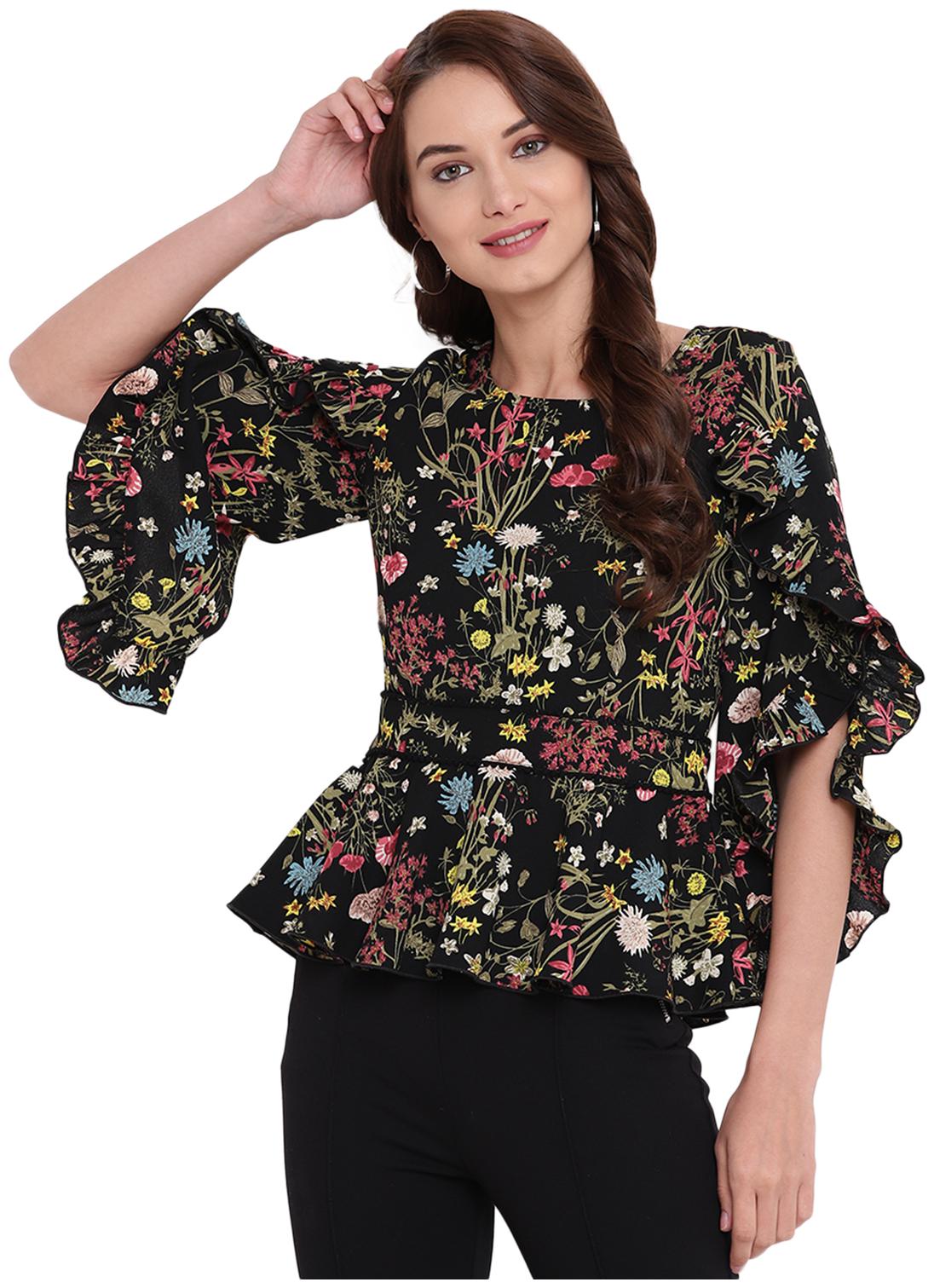 

Texco Women Printed Regular top - Multi