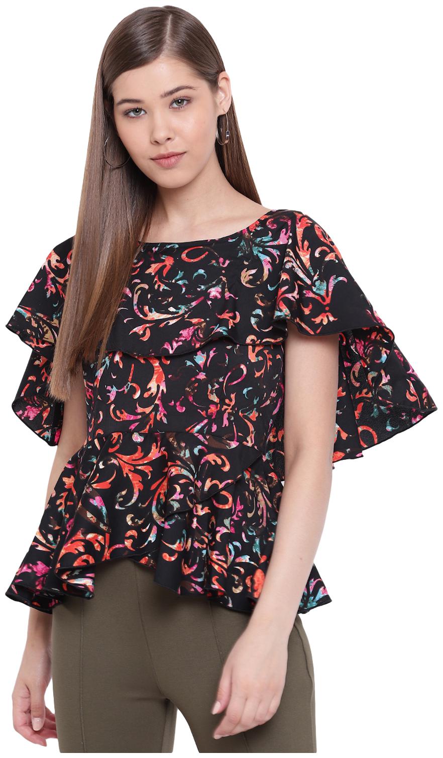 

Texco Women Printed Regular top - Multi