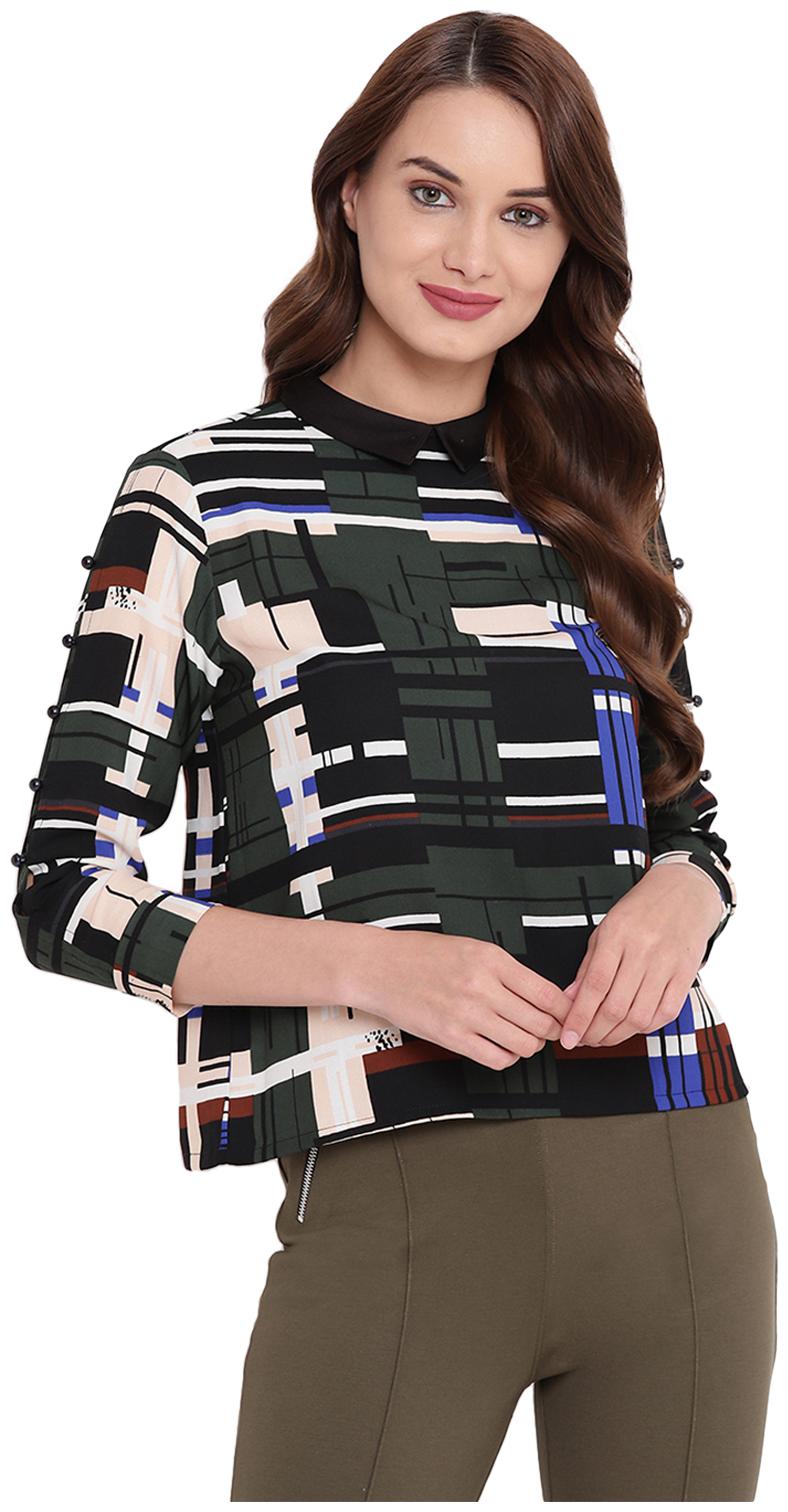 

Texco Women Checked Regular top - Multi