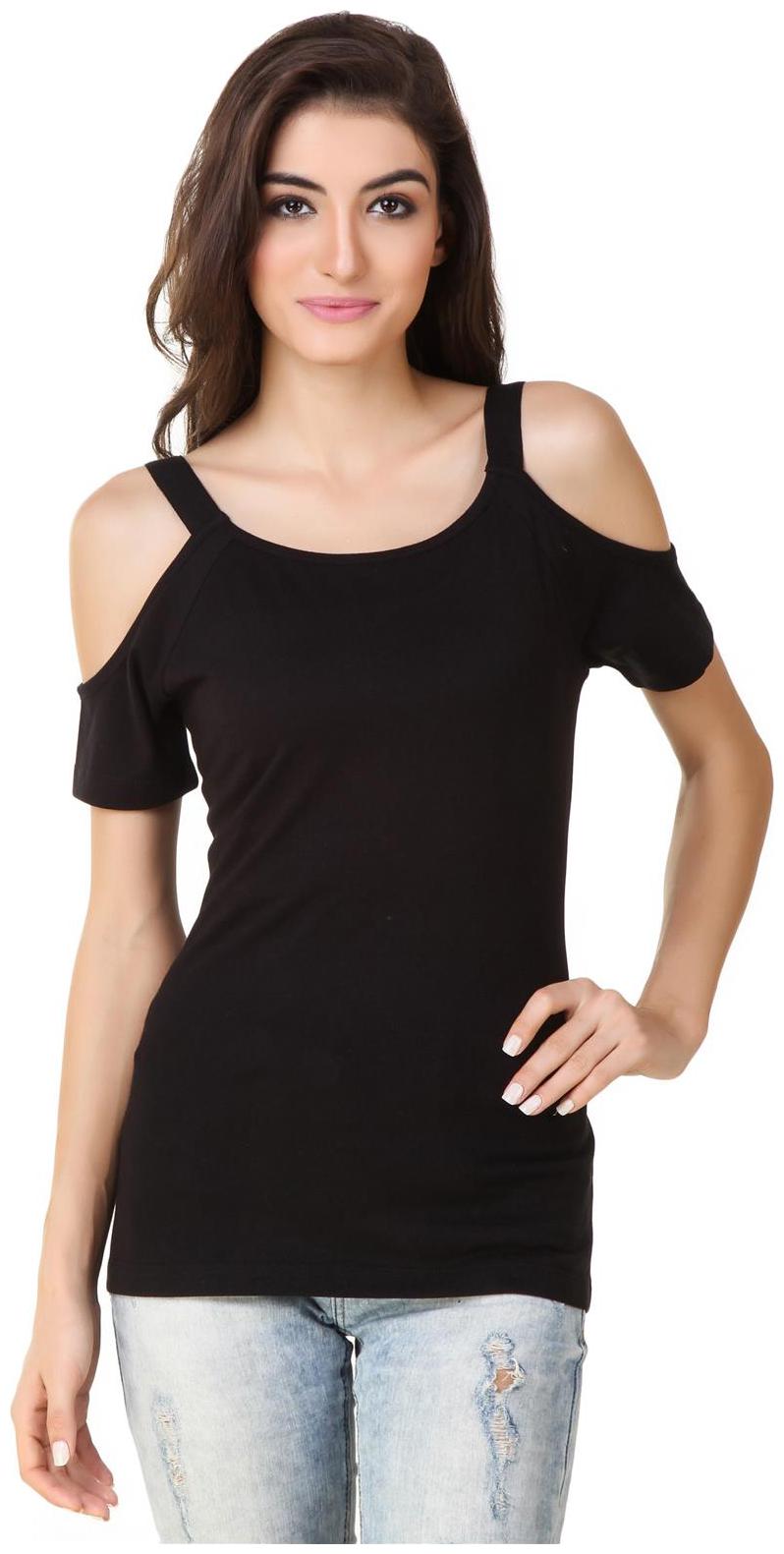 

Texco Smart Casual Cold Shoulder Top