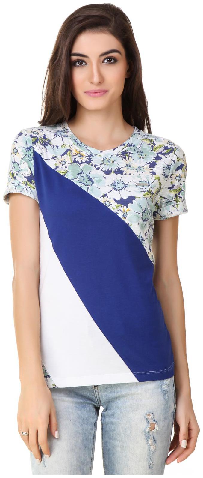 

Texco Smart Casual Colour Block T-Shirt