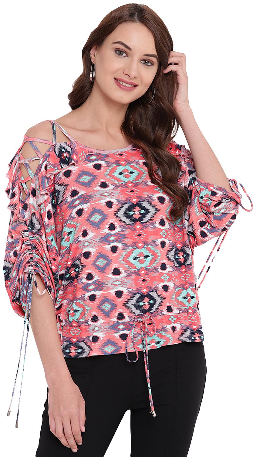 

Texco Women Printed Regular top - Multi