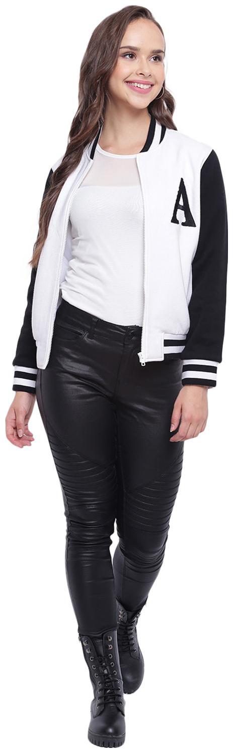 

Texco Women Self Design Varsity Jacket - Multi