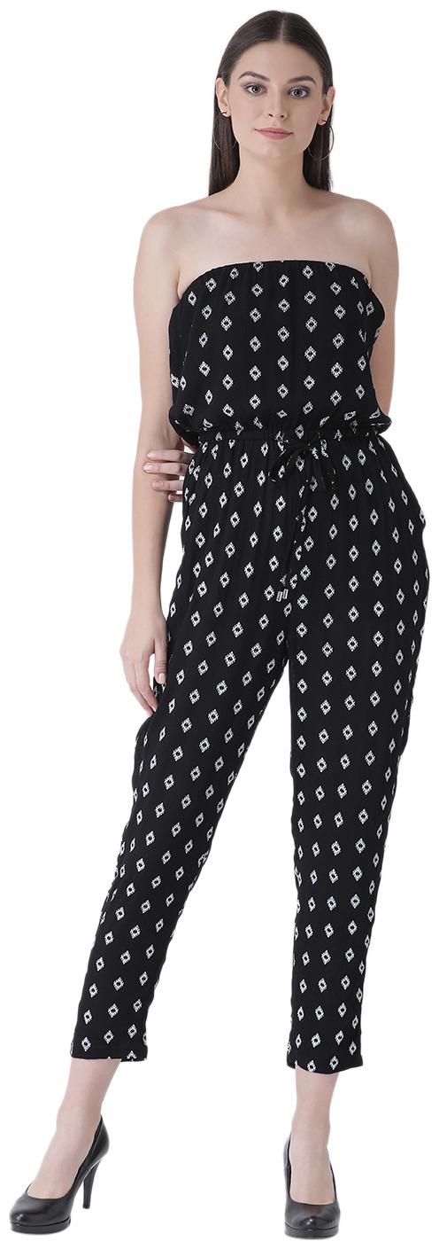 

Texco Printed Jumpsuit - Black White