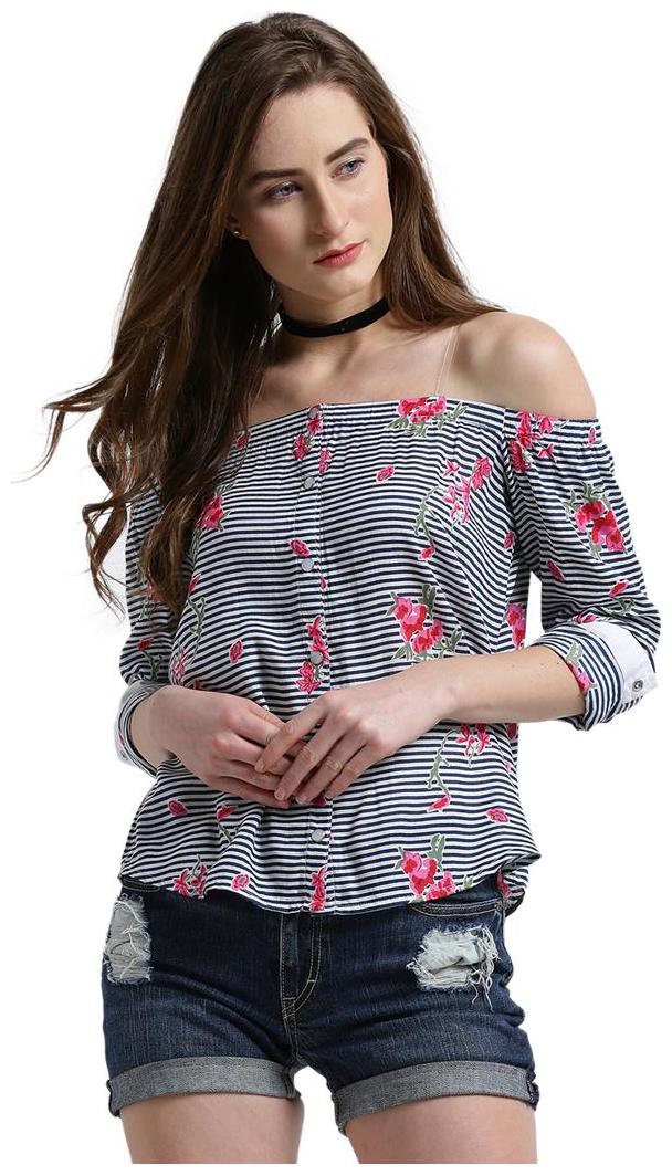 

Texco Women Multi Dyed Slim Fit Shirt