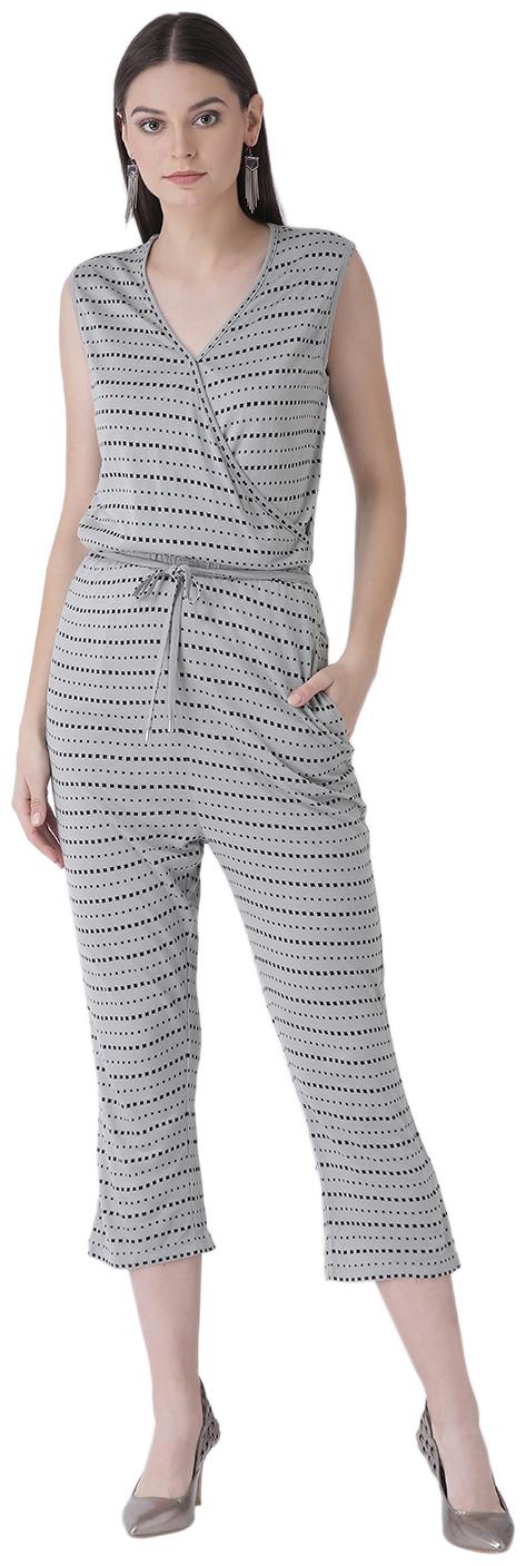 

Texco Printed Jumpsuit - Grey