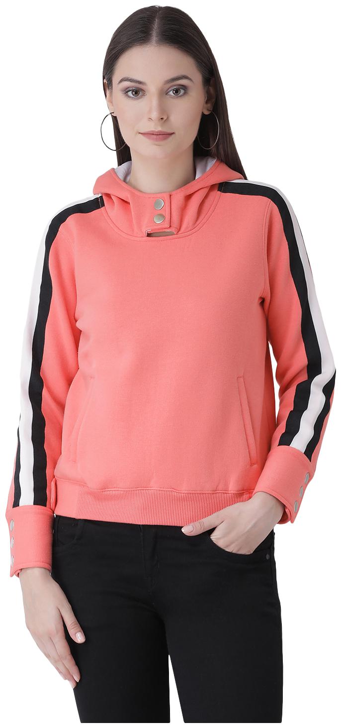 

Texco Women Solid Sweatshirt - Pink