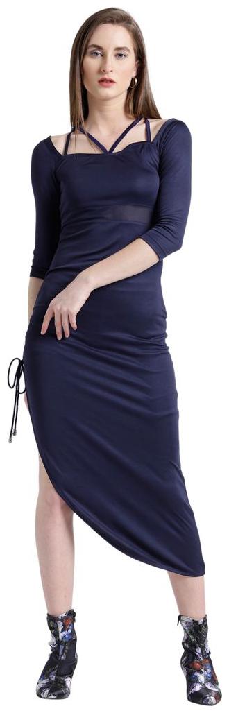 

Texco Blue Dyed A-line dress
