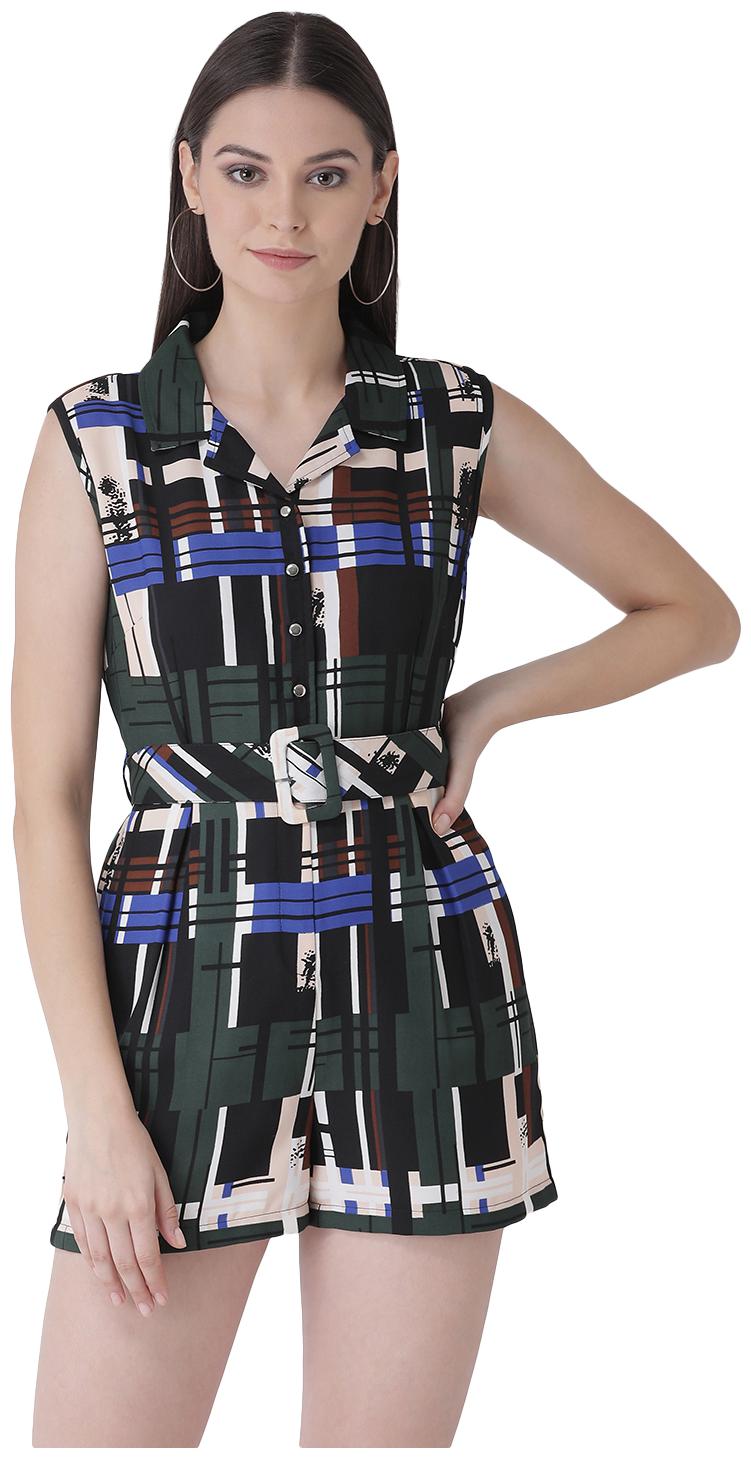 

Texco Checked Jumpsuit - Multi