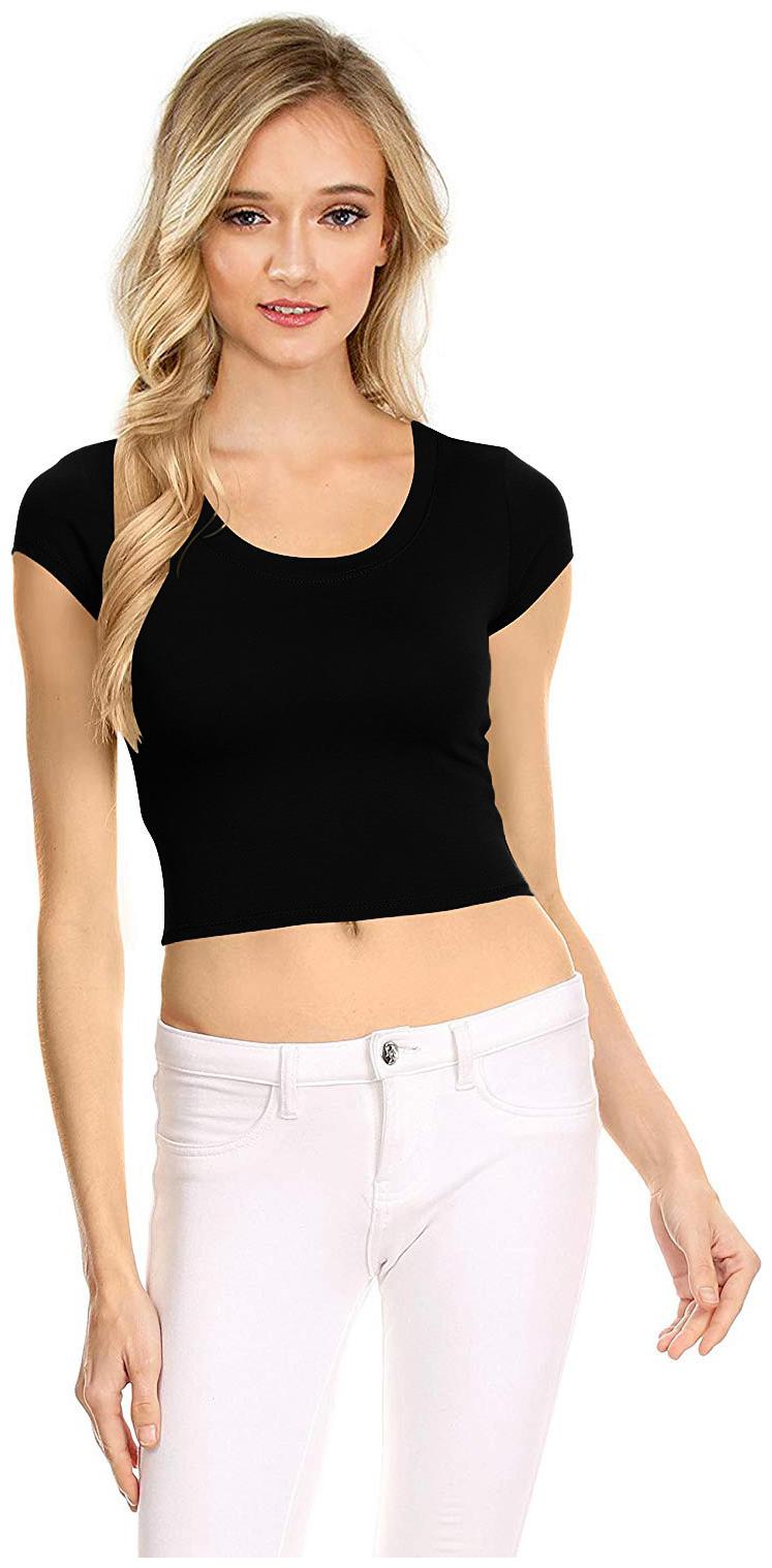 

THE BLAZZE Women Solid Regular top - Black