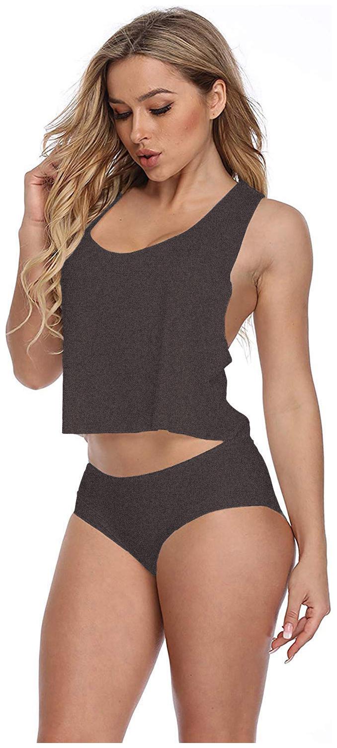 

THE BLAZZE Women Solid Regular top - Grey
