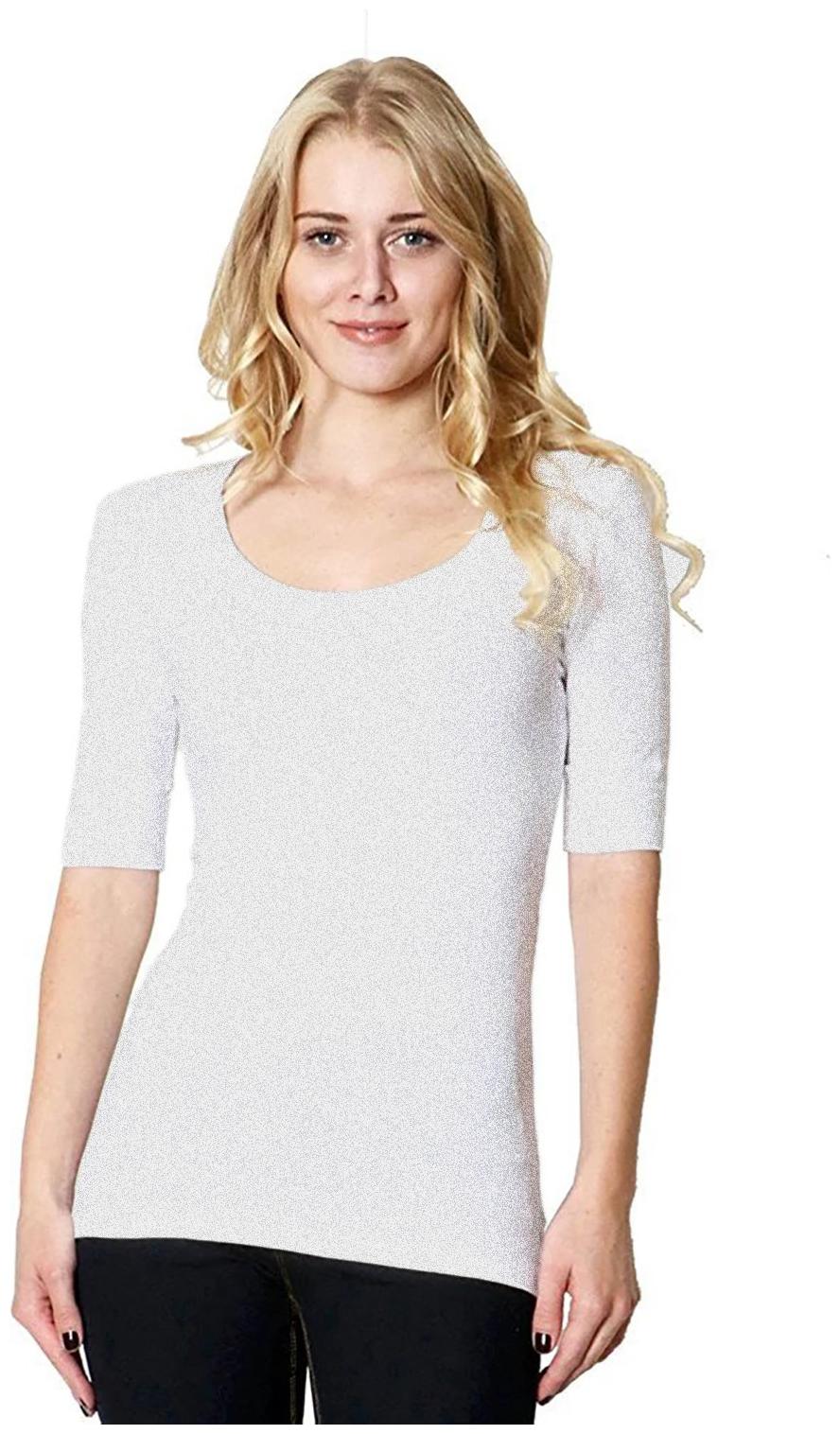 

THE BLAZZE Women Grey Regular fit Round neck Cotton T shirt