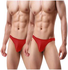 The Blazze Men's Sexy Soft Low Thongs Innerwear G Strings Briefs Vests Boxers Trunks