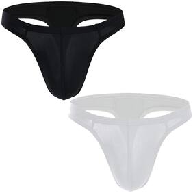 The Blazze Men's Sexy Soft Low Thong Thongs Innerwear G Strings Briefs Vests Boxers Trunks