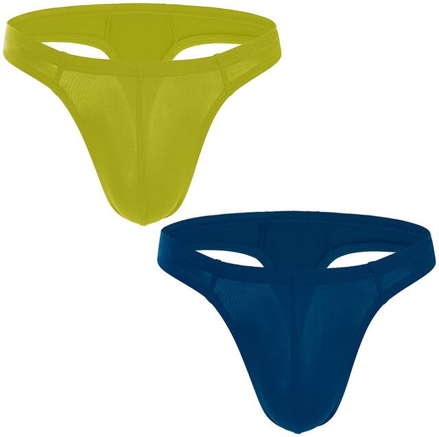 The Blazze Men's Sexy Soft Low Thong Thongs Innerwear G Strings Briefs Vests Boxers Trunks