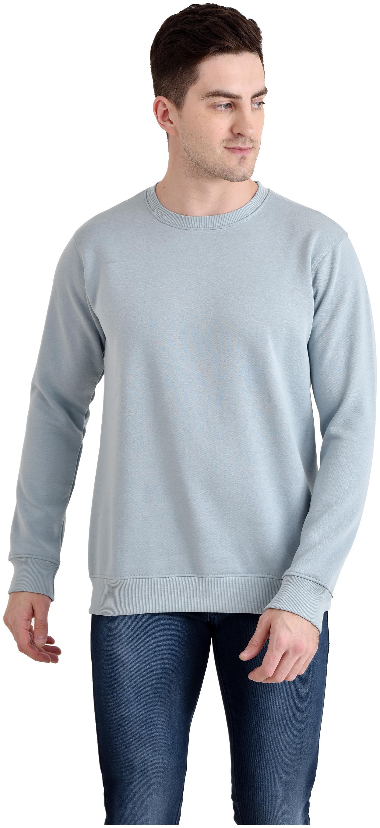 

THE BONTE Men Grey Round neck Sweatshirt