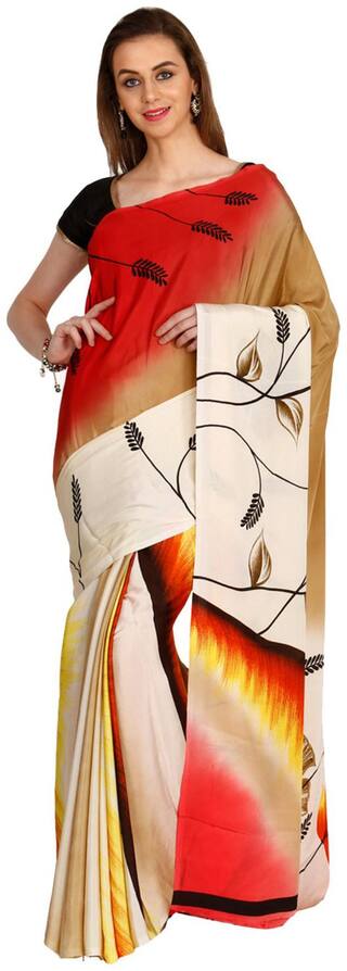 The Chennai Silks - Soft Crepe Saree - Multicolor - (CCMYSY7230)