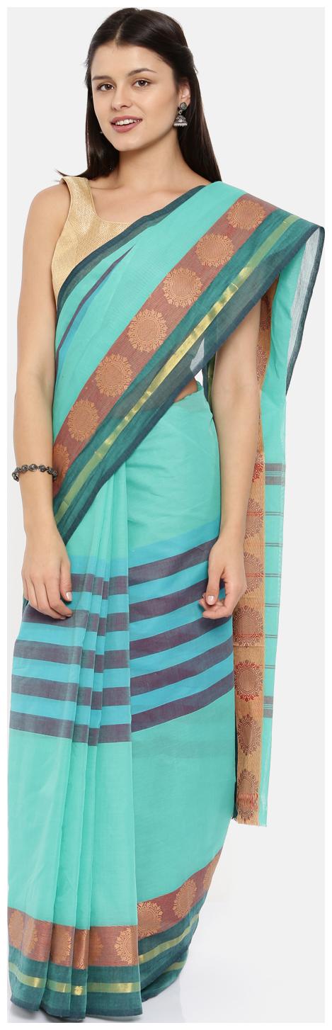 

The Chennai Silks Chettinad Cotton Saree Multi