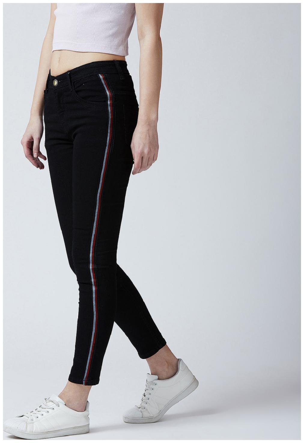

THE DRY STATE Women Black Skinny fit Jeans