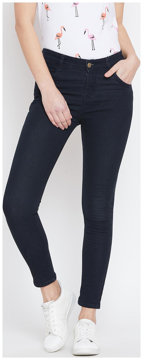 

THE DRY STATE Women Black Straight fit Jeans