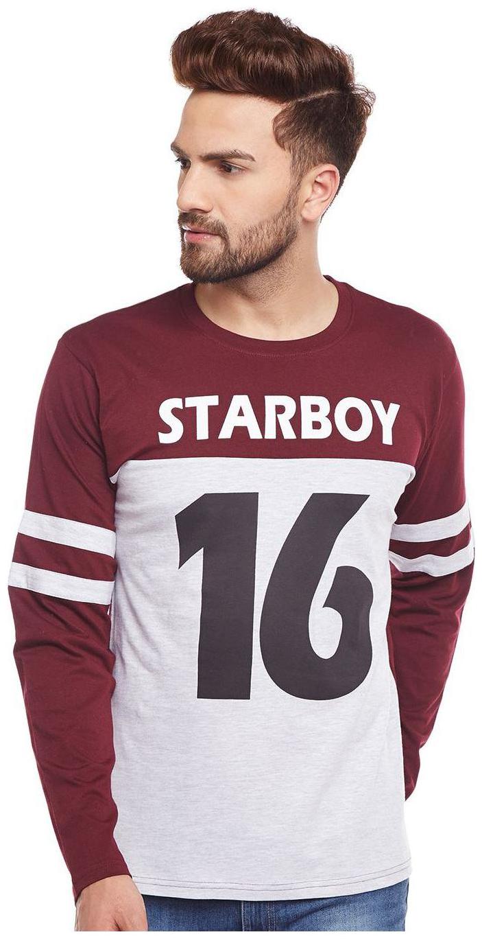

THE DRY STATE Men Brown Slim fit Cotton Round neck T-Shirt - Pack Of 1