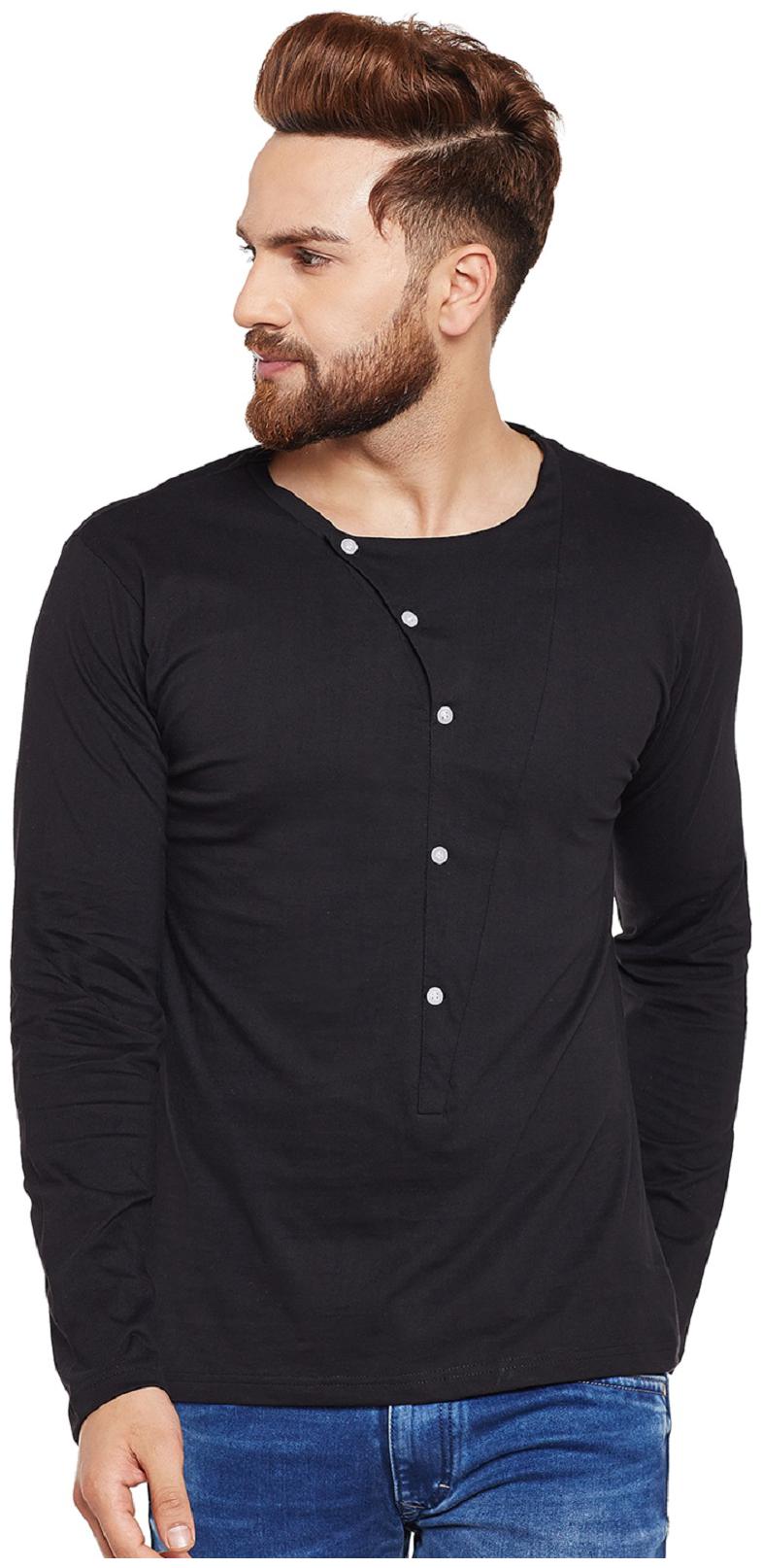 

The Dry State men s 100 cotton Full sleeve T-shirt