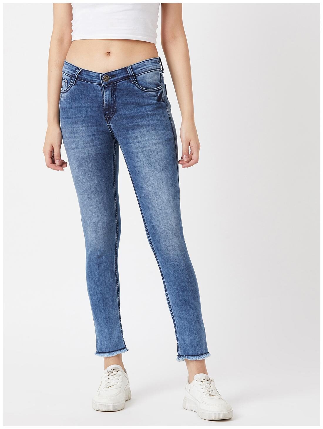 

THE DRY STATE Women Blue Skinny fit Jeans