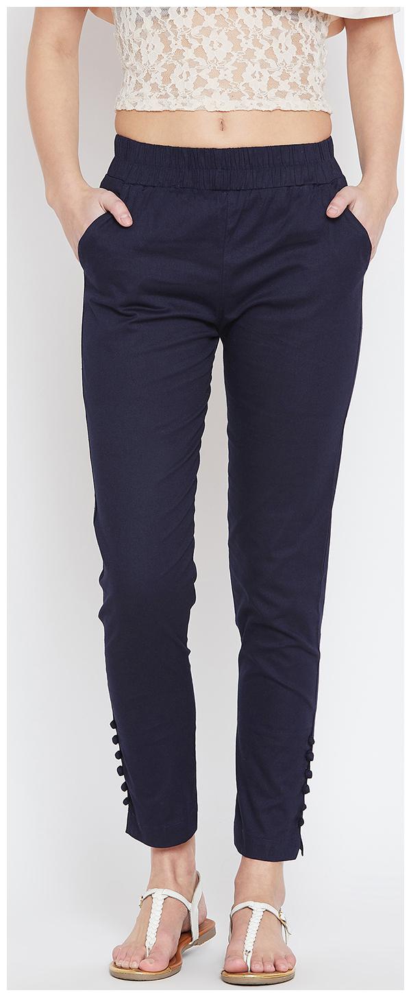 

THE DRY STATE Women Blue Regular fit Regular trousers