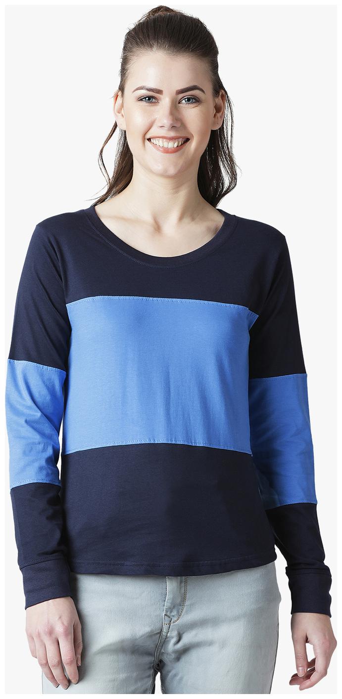 

THE DRY STATE Women Multi Slim fit Round neck Cotton T shirt