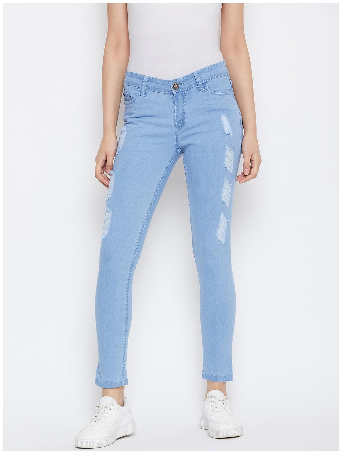 

THE DRY STATE Women Blue Slim fit Jeans